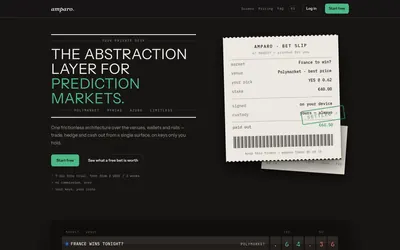 amparo: Multi-venue terminal and local-signing product overview.