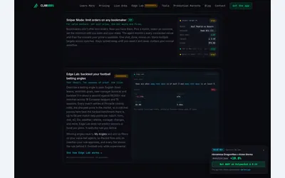 Claw Arbs: Provider walkthrough of automated orders and strategy analysis.
