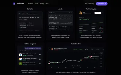 Datadash — Wallet analytics