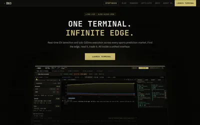 DG3: Provider terminal preview and trading-workspace overview.