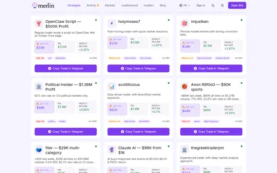 Merlin — OpenClaw Script — $500K Profit