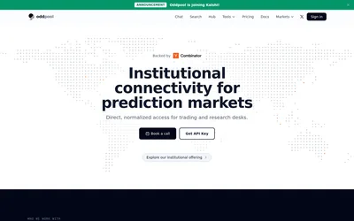 Oddpool: Institutional and self-service data access overview.