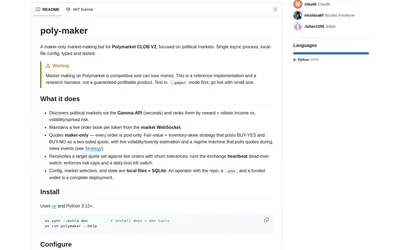 poly-maker: Maker-only engine features and prerequisites.
