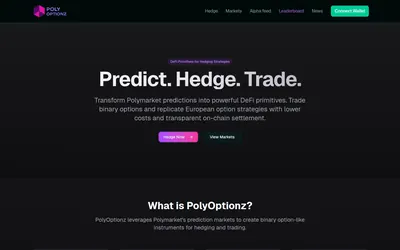 Polyoptionz — product overview