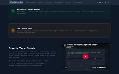 Polywatchdog — Verified Polymarket Builder