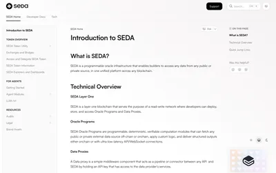 SEDA documentation: oracle programs and data proxies.