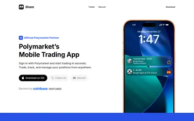 Share: Provider preview of the mobile application and position notifications.