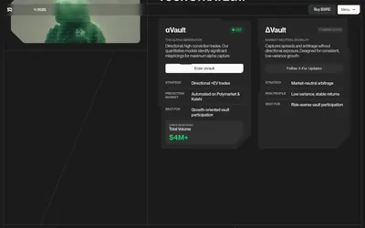 SIRE: Alpha vault and planned delta-vault strategies.