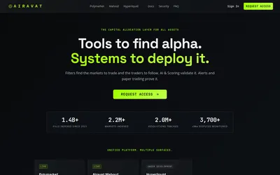 Airavat product overview and access entry point.