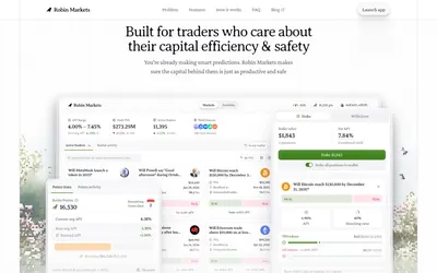 Robin: Provider preview of portfolio and position-staking controls.