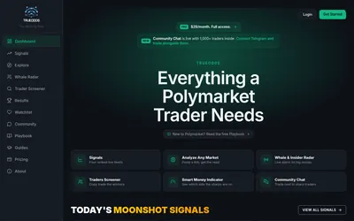 TrueOdds: Research dashboard entry point and signal modules.