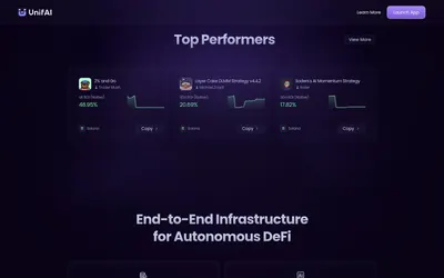 Unifai — Top Performers