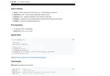 Alphapoly (Chainstack): Pipeline stages and local application setup.