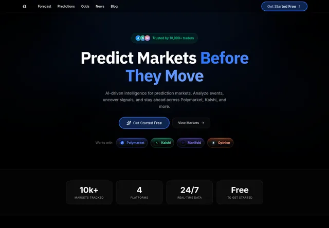 Alphascope: Market research entry point and forecasting tools.
