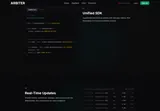 ARBITER: SDK and WebSocket integration overview.