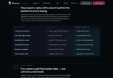 Bitquery Polymarket API: Prediction-market data queries and supported delivery approaches.