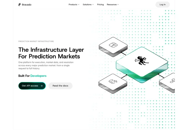 Bravado: Prediction-market infrastructure overview.