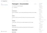 Polytragent — bot capabilities and quick start