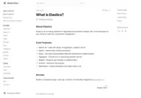 Elastics: Agents, research, portfolio and execution features in the product documentation.