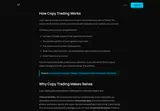 Alpha Whale: Provider guide to selecting a trader, allocating capital and mirroring trades.