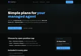 PolyPilot: Micro, Starter and Standard agent plans, position caps and trial.