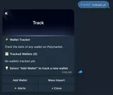Kreo wallet tracker with Add Wallet and Mass Import controls (official documentation).