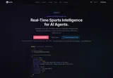 Lumify: Sports intelligence API overview and structured response example.