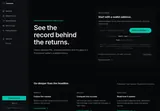 Convexly: Wallet search and portfolio-analysis entry point.