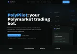 PolyPilot: Provider preview of the Telegram bot and position-management interface.