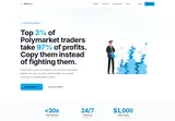 PredCopy: Copy-trading product and trader-discovery entry point.
