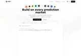 PMXT hosted API: PMXT API entry page and SDK example.