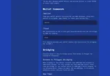 Polycule: Wallet and bridging commands.
