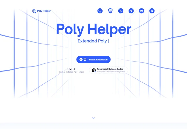 PolyHelper: Official extension entry page.