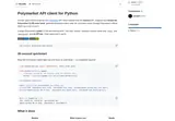 polymarket-api-python: Python toolkit quickstart and public book reads.