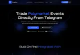 PolyXbot product overview with Solana-to-Polygon funding and Telegram trading.