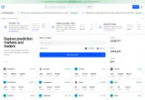 PredictFolio: Trader search, portfolio summaries and report/import shortcuts.