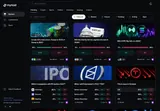 Myriad: Prediction-market cards with probabilities and category navigation