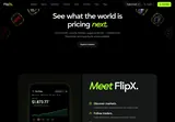 Flipx — See what the world is pricing next.