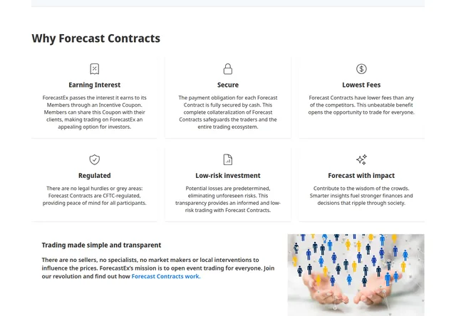 Forecastex — Why Forecast Contracts