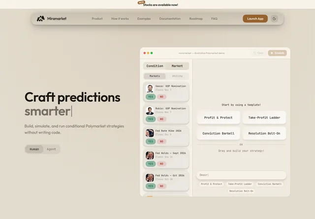 Miramarket — product overview