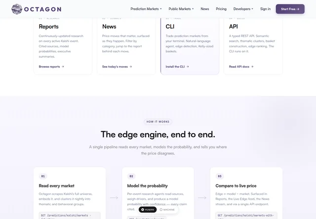 Octagon Ai — API