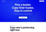 Polyfox — Pick a leader. Copy their trades. Stay in control