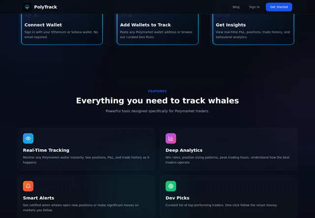 PolyTrack HQ: Polytrackhq — Connect Wallet