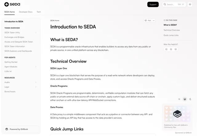 SEDA documentation: oracle programs and data proxies.