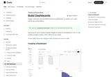 Dune: Official guide: dashboard creation and widget controls.