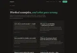 amparo: Worked examples covering payouts, signing, execution and fees.