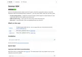 Simmer SDK: SDK introduction and available integration paths.