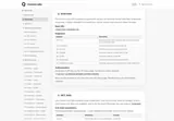 Convex Lake: Data endpoints, authentication and response-field documentation.